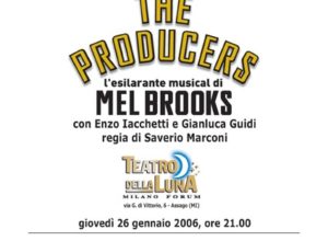 Anteprima musical The producers 2006